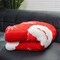 Red Santa Claus Christmas Throw Blanket, Soft Warm Cozy Reversible Fuzzy Fleece Holiday Blanket Gift for Kids Girls Adults Blankets for Sofa Bed Living Room Couch Decor Bedding Throw, 51x63 inches
